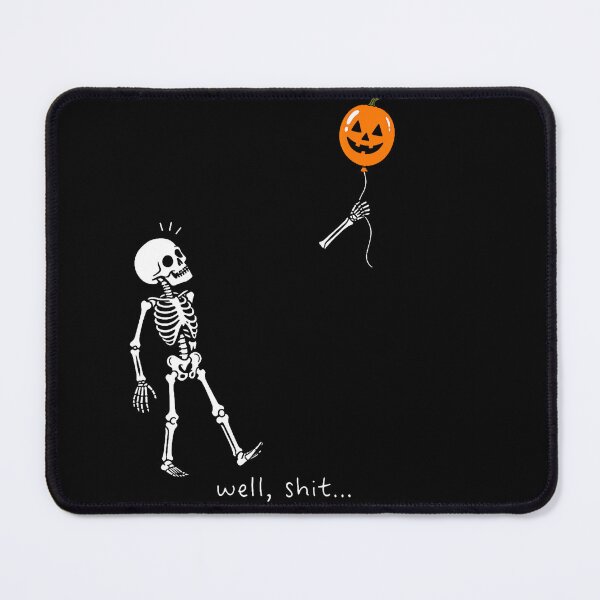 Item preview, Well Shit Skeleton Lost Balloon Gothic Halloween designed and sold by HayleePacoch.