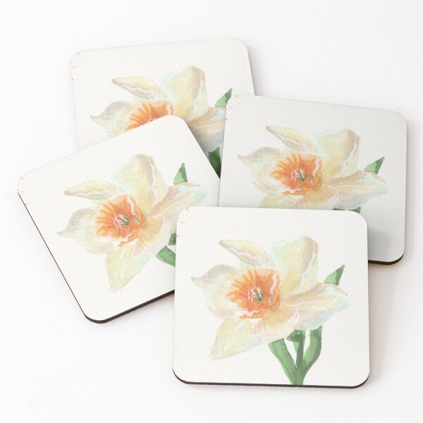 Item preview, December Birth Flower Narcissus | Elegant Watercolor Botanical | Vintage Floral designed and sold by lisa-diver.