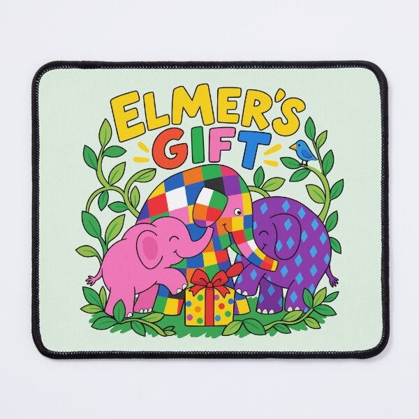 Item preview, Elmer’s Gift Colorful Friendship Adventure designed and sold by HappyToons Shop.