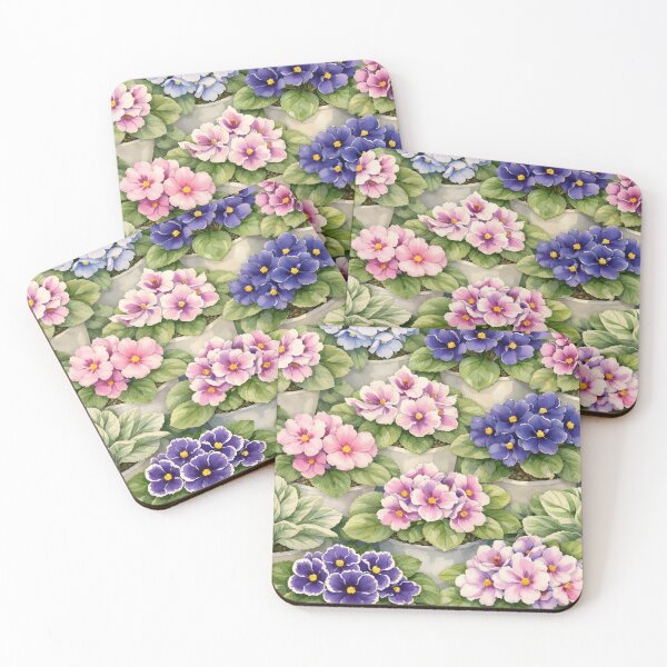 Item preview, Colorful African Violets designed and sold by Agnisherl.
