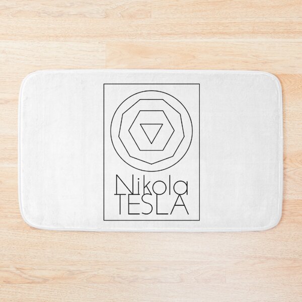 Item preview, Nikola Tesla - Sacred Science Geometric Logo designed and sold by Vil1Coyote.
