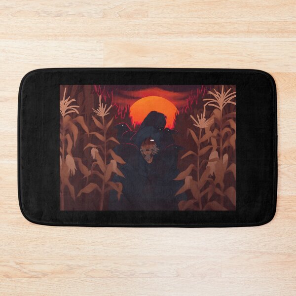Item preview, Mysterious Figure with Crows at Sunset designed and sold by Fibi-studio.