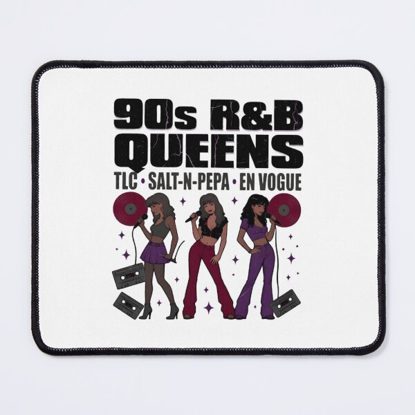 Item preview, 90s R&B Queens Graphic TLC Salt-N-Pepa En Vogue Music Fan designed and sold by GPalumboArt.