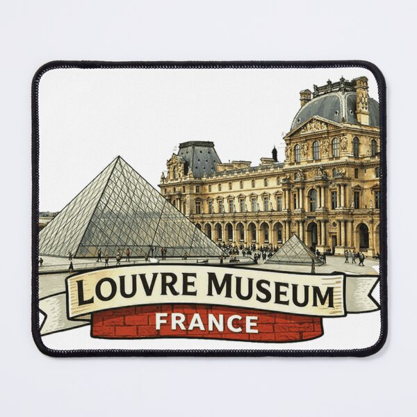Item preview, Louvre Museum - Vintage designed and sold by devonclemon.
