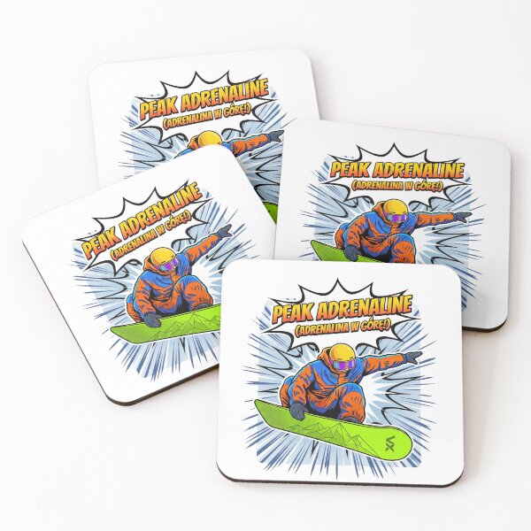 Artikelvorschau, Dynamische Snowboarder-Illustration im Comic-Stil – Adrenalin pur entworfen und verkauft von Biczekdziczek.