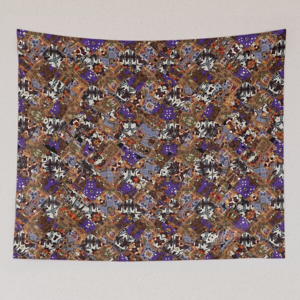Item preview, Andalusian Nights Abstract Collage designed and sold by kkargakou.