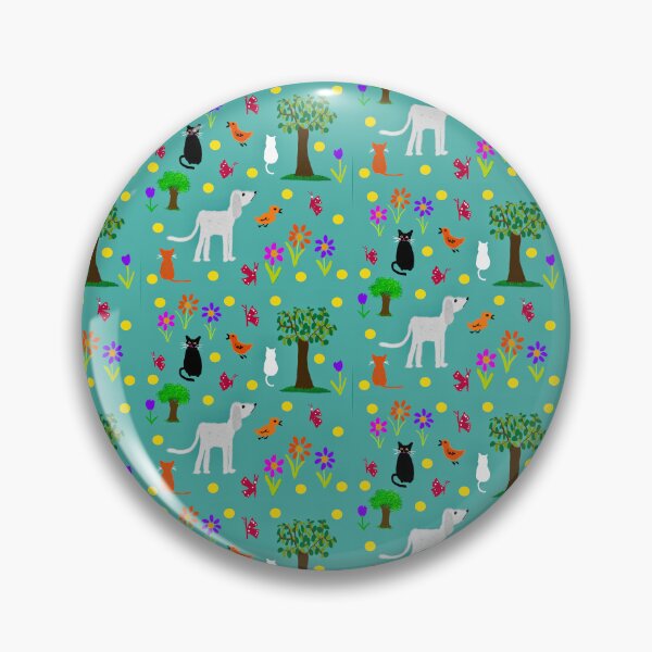 Item preview, Playful Animals in a Garden designed and sold by Elaine M Hayward .