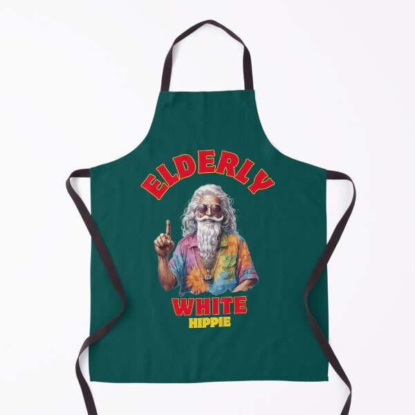 Item preview, Elderly White Hippie Retro Funny Tie Dye Groovy Design designed and sold by GwynJohnsonzx.