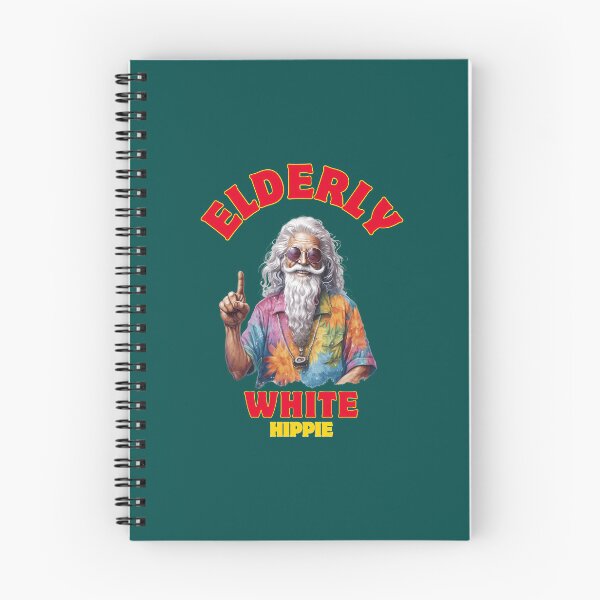 Item preview, Elderly White Hippie Retro Funny Tie Dye Groovy Design designed and sold by GwynJohnsonzx.