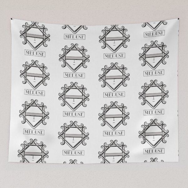 Item preview, Medusa - Geometric Logo Chrome Dark Art designed and sold by Vil1Coyote.