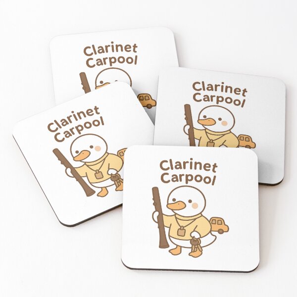 Item preview, Clarinet Carpool Duck Parent Tee designed and sold by Ainbowz-Artwork.
