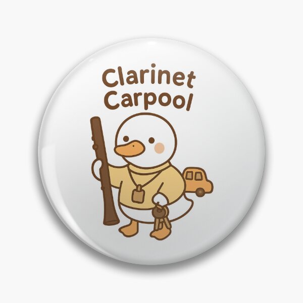 Item preview, Clarinet Carpool Duck Parent Tee designed and sold by Ainbowz-Artwork.