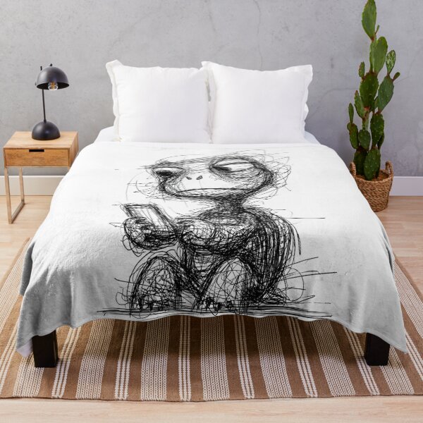 Item preview, Texting Turtle Doodle designed and sold by BRETT'S ART STUDIO.