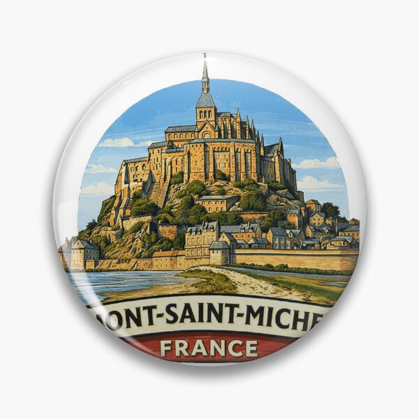 Item preview, France Mont Saint Michel designed and sold by devonclemon.