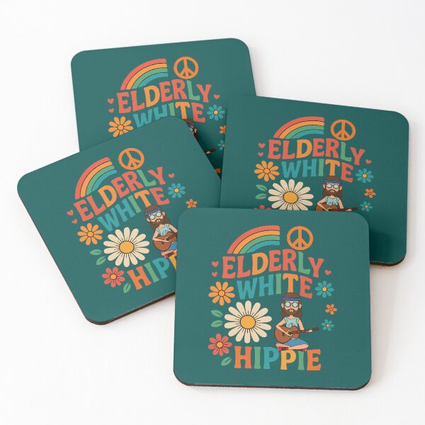 Item preview,  Elderly White Hippie Trending Funny Saying Hippie Humor designed and sold by GwynJohnsonzx.