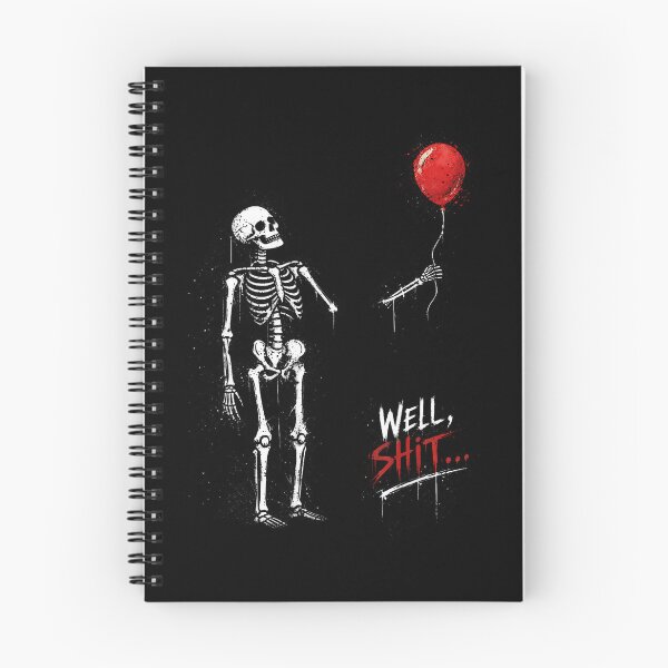 Item preview, Well Skeleton Holding Balloon Funny Halloween designed and sold by HayleePacoch.