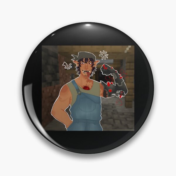 Item preview, Angry Miner with Mechanical Arm Digital Art designed and sold by Fibi-studio.
