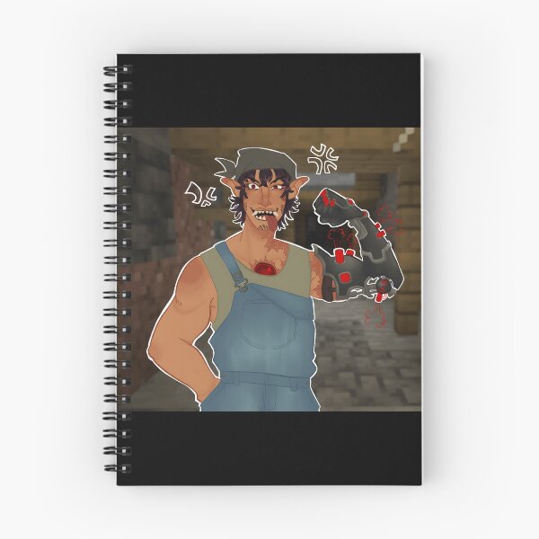 Item preview, Angry Miner with Mechanical Arm Digital Art designed and sold by Fibi-studio.