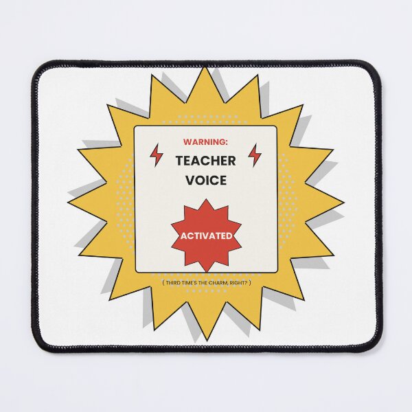 Item preview, Teachers voice designed and sold by Meg_S_meG.