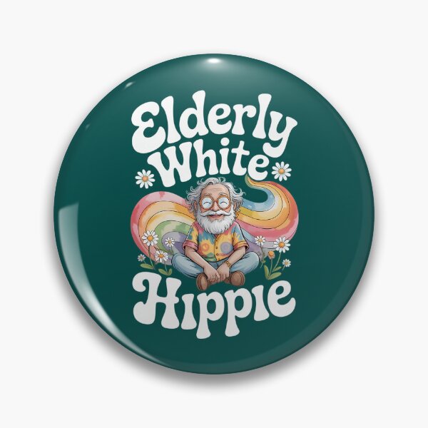 Item preview, Elderly White Hippie designed and sold by GwynJohnsonzx.