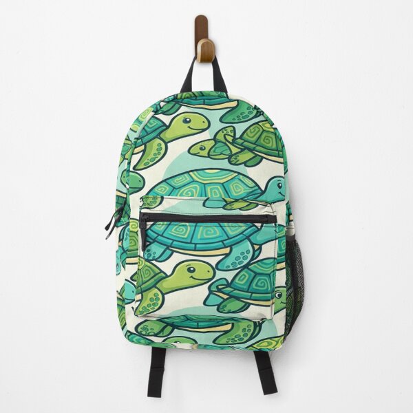 Item preview, Endless Rows of Swimming Cartoon Turtles designed and sold by Solomon-Ent-144.