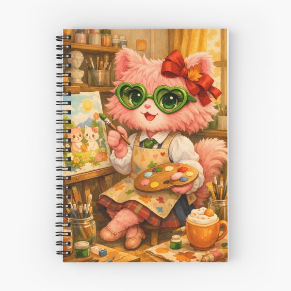 Item preview, Mimi Mew Artist – Cute Sophisticated Cat Painting on Canvas designed and sold by Lalala cute.