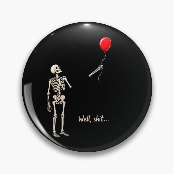 Item preview, Well Skeleton Holding Balloon Gothic Halloween designed and sold by HayleePacoch.
