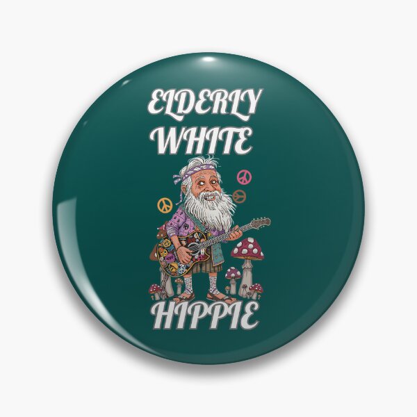 Item preview, Elderly White Hippie designed and sold by GwynJohnsonzx.