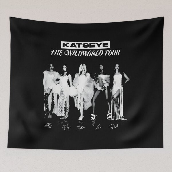 Item preview, Katseye The Wildworld Concert Tour 2026 designed and sold by GPalumboArt.