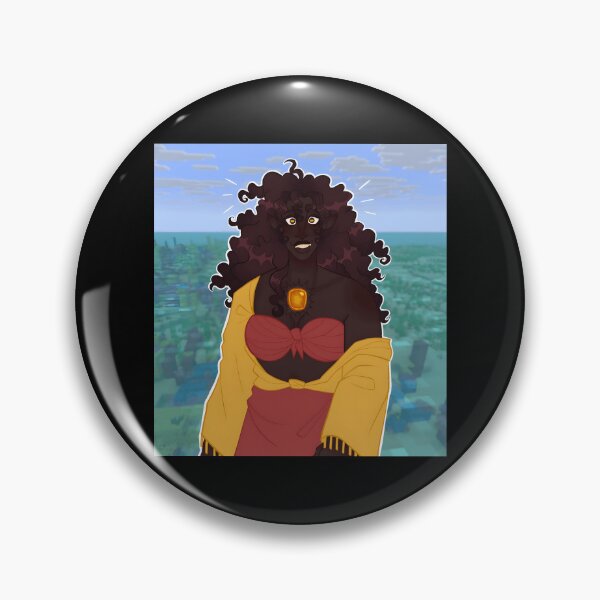 Item preview, Charming Character with Curly Hair and Golden Amulet designed and sold by Fibi-studio.