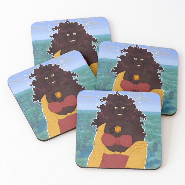 Item preview, Charming Character with Curly Hair and Golden Amulet designed and sold by Fibi-studio.