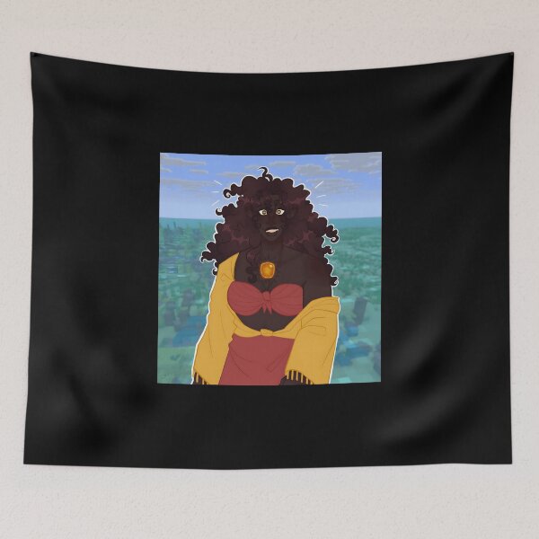 Item preview, Charming Character with Curly Hair and Golden Amulet designed and sold by Fibi-studio.