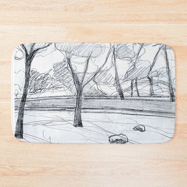 Item preview, trees sketch designed and sold by Tereza Pilar  Art.
