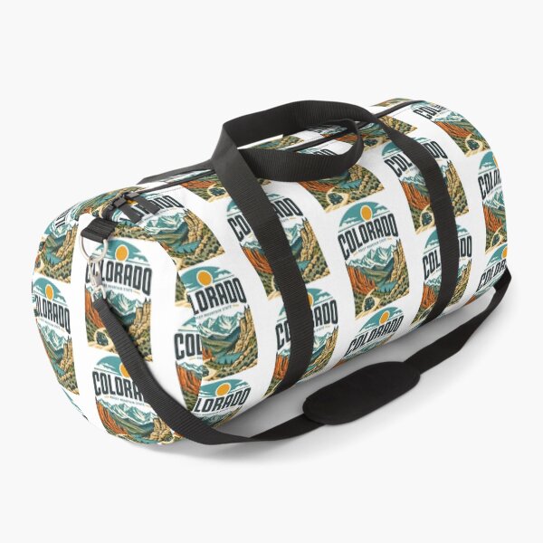 Item preview, Colorado Rocky Mountain State Vintage Travel Landscape designed and sold by graphic-genie.
