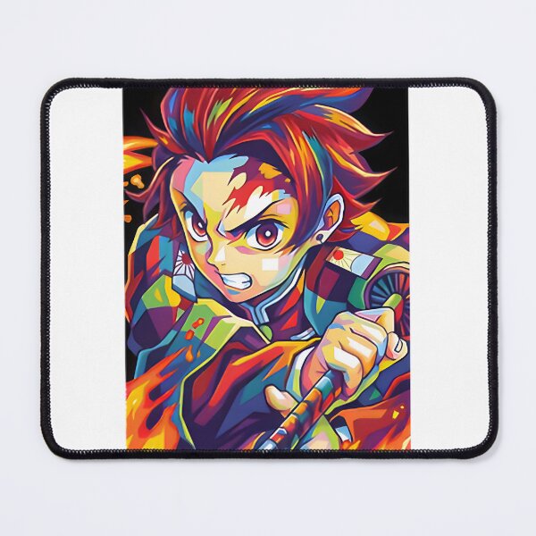 Item preview, Tanjiro Wpap Pop Art Style Portrait - Anime Inspired Art | ⭐⭐⭐⭐⭐ designed and sold by ashok5510.