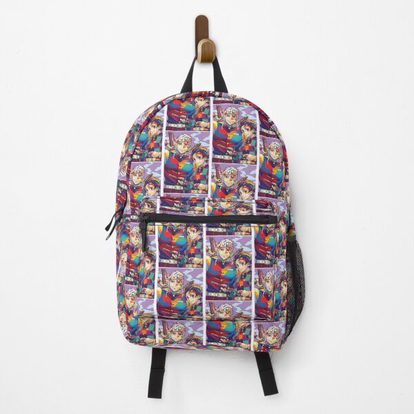 Item preview, Vibrant Geometric Anime Warrior Duo Pop Art Style Illustration Multicolored Vector Graphic Design | Best Buy designed and sold by BSmarkite.