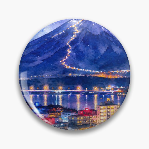 Item preview, Fuji de noche designed and sold by HOMETOWN86.