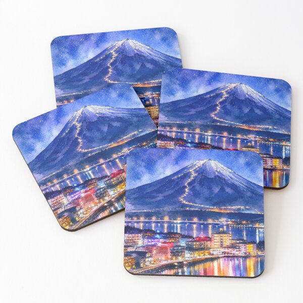 Item preview, Night Fuji designed and sold by HOMETOWN86.