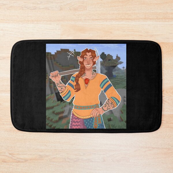 Item preview, Fantasy Gamer Character with Sword and Tattoos designed and sold by Fibi-studio.