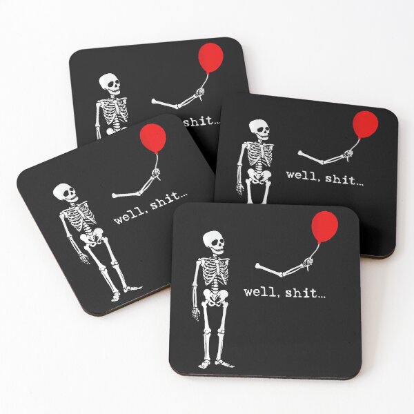 Item preview, Womens Skeleton Lost Balloon Funny Halloween Meme designed and sold by HayleePacoch.