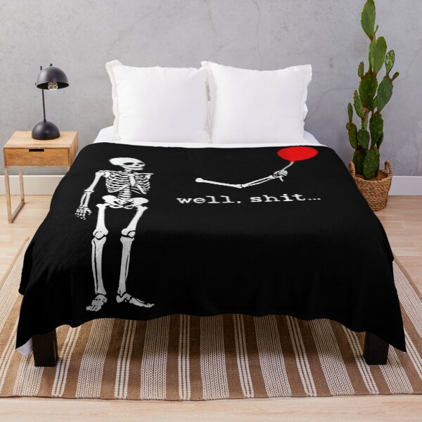 Item preview, Womens Skeleton Lost Balloon Funny Halloween Meme designed and sold by HayleePacoch.