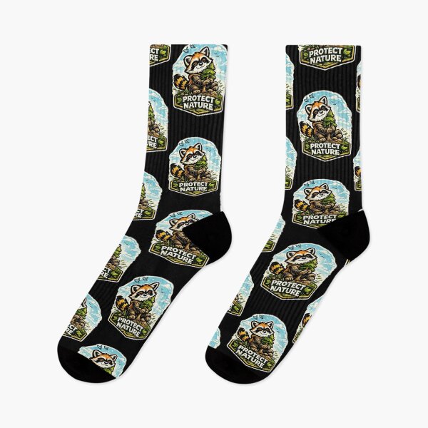 Item preview, Protect Nature Raccoon – Wildlife Guardian designed and sold by ArtisticHeart21.