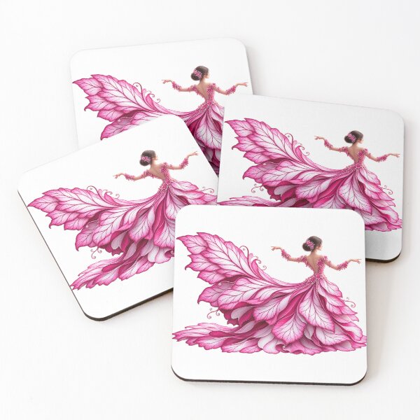 Item preview, Pink Botanical Fantasy Gown designed and sold by Reshmakhan.