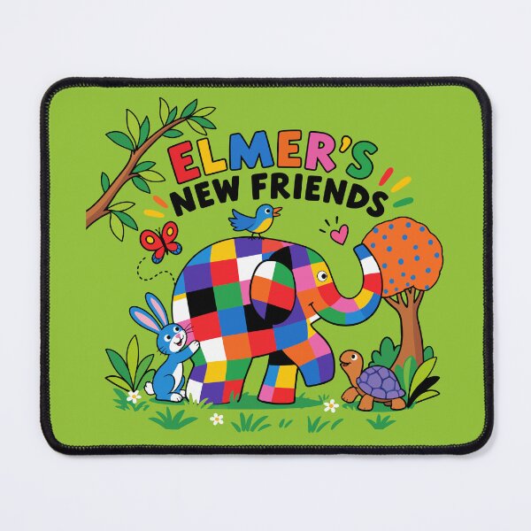 Item preview, Elmer’s New Friends Colorful Adventure designed and sold by HappyToons Shop.