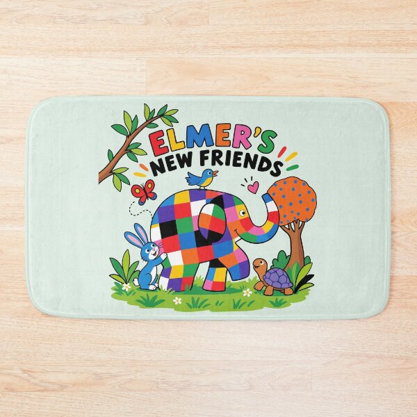 Item preview, Elmer’s New Friends Colorful Adventure designed and sold by HappyToons Shop.