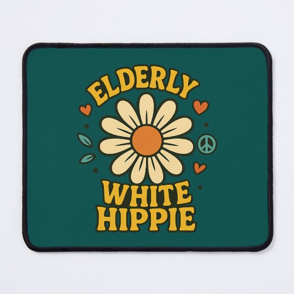 Item preview, Elderly White Hippie Trending Funny Saying Hippie Humor designed and sold by GwynJohnsonzx.