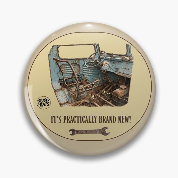 Item preview, It’s Practically Brand New! Rusty Rats Design designed and sold by WonkyRebel.