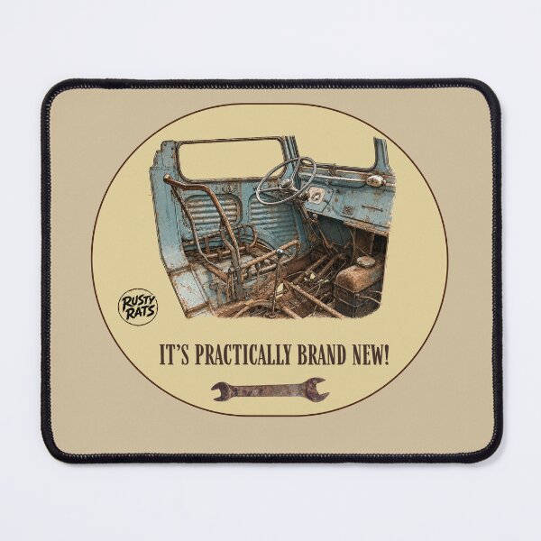 Item preview, It’s Practically Brand New! Rusty Rats Design designed and sold by WonkyRebel.