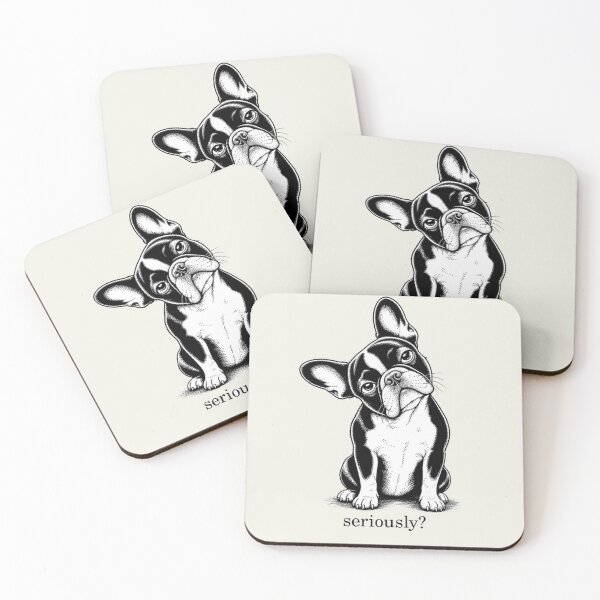 Item preview, Seriously? – Funny French Bulldog Snarky Dog designed and sold by FireWildChild.