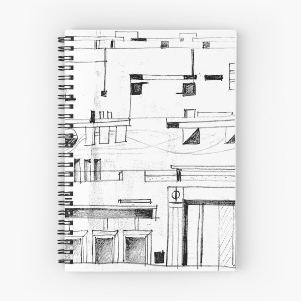 Artikelvorschau, Hausaufriss + Grundriss abstrakt entworfen und verkauft von Tereza Pilar  Art.